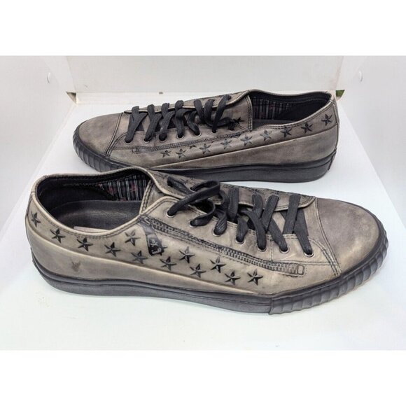 Bootleg John Varvatos Men'sGrey Black STAR LIMITED EDITIONSneaker size 11